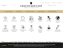 Tablet Screenshot of chacunsoncafe.fr